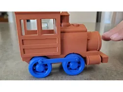 Toy Train Improved Wheels