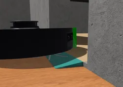 vacuum robot step up ramp