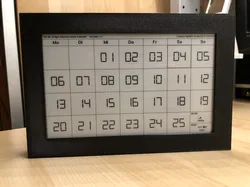 WaveShare 7.5" e-Paper case - symmetrical borders