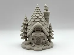 Winter Pinetree House