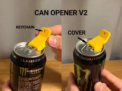 Beverage Can Opener with Cover