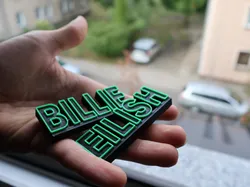 Billie EIlish Stand Logo Text