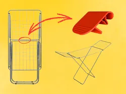 Drying Rack Locking Clip