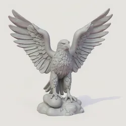 Eagle statue