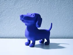 Emilio - thicc dog figure