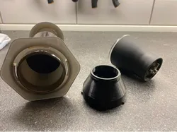 Hario Slim Coffee Grinder to Aeropress adapter