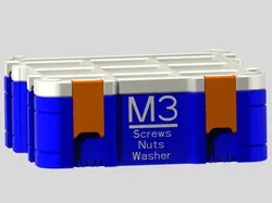 Improved Prusa Mini Gridfinity Storage Box