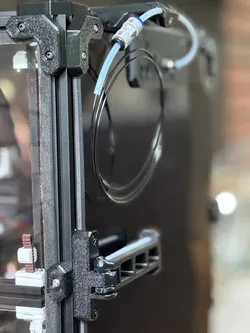 Locking foldable spool holder for Micron+ (Print in place)