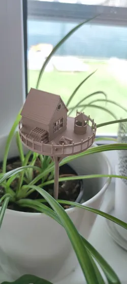 Mini Treehouse Plant Decoration