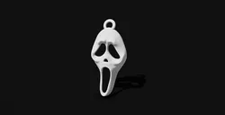 Other STL indir - Scream Mask Keychain for Halloween - SEDS