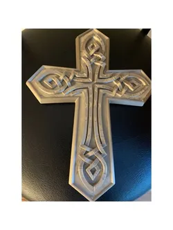 Overlapping Cross with Base
