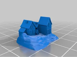 Settlers of Catan village
