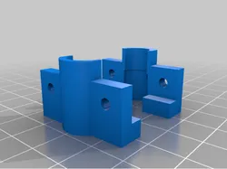 Trike power cord gripper strain relief