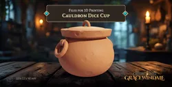 Cauldron Dice Cup