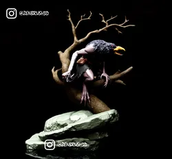 Characters & Creatures STL Download - RAVEN MAN 3D PRINTING MODEL STLby ZENBRUSH3D