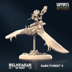 Characters & Creatures STL تنزيل - غابة الإرهاب الغابات ب عارية - Belksasar 3DPrint