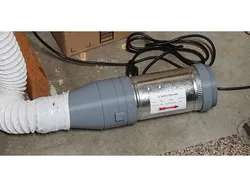 Fume Extractor Inline Fan and HEPA Filter Holder
