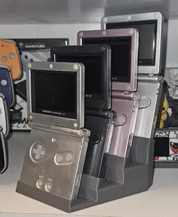 Gameboy Advance SP display stand