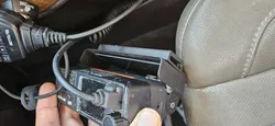 GMC Sierra Ham Radio Bracket