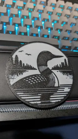 Loon Coaster