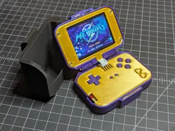 Magnetic Shell, Hinge, and Holster for Pi Tin