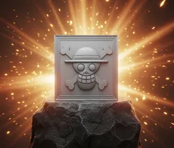 One Piece Pirate Flag Relief