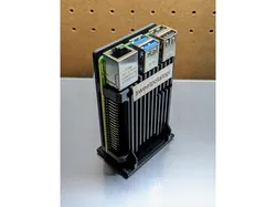 Raspberry Pi 4 Geekworm Armor Case Vertical Stand