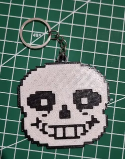 Sans Undertale Keychain