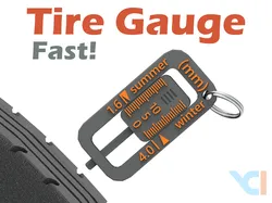 Tire Tread Depth Gauge