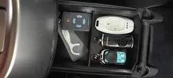 VW ID.Buzz organizer two compartments for buzzbox