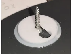 wall mount mirror / picture glue and screw