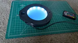 114mm travel telescope flat panel