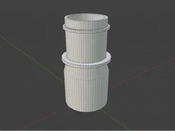 1.5in Hose to 2.5in Accessory Vacuum Adapter