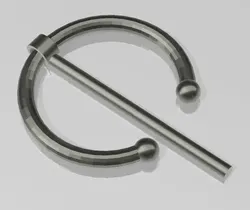 Annular Brooch Shawl Pin