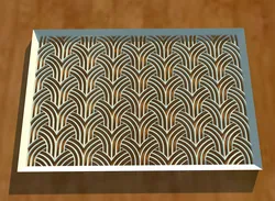 Art Deco pattern / wall art / artwork