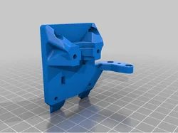 BLV mgn cube BLTouch mount for Twin Blower Volcano