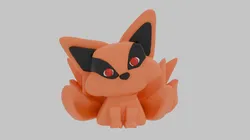 Characters & Creatures STL indir - Baby Kurama - Mikacbs