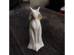 Devil woman sculpture