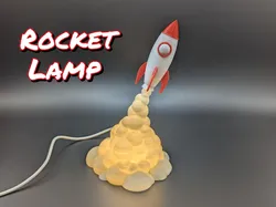Rocket Lamp
