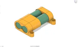 18650 Battery Pack Holder Case 2x