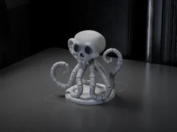3D printer bestanden | 3MF | Cute Octopus Skull Cute Octopus Skull