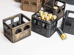 AA and AAA Battery Storage with E/F Indicator