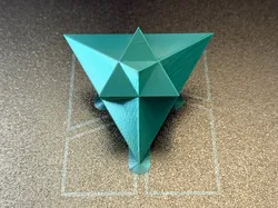 Compound of Triangular Prism and Triangular Dipyramid
