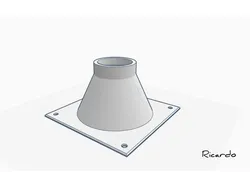 Fan Exhaust to 1inch PVC Pipe