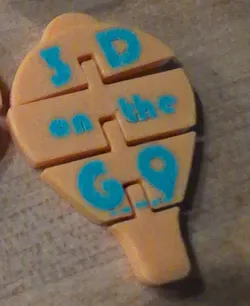 Flexi Balloon Keychain