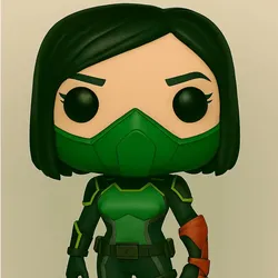 Free Characters & Creatures STL Download - Funko Viper Valorantby Acgames