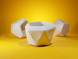 Geometric Faceted Planter