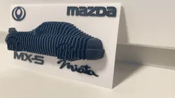 Mazda MX-5 Miata Layered model
