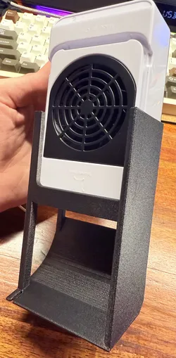'Mini Heater' Stand w/ Heat Deflector - Strong & Sturdy - Modular Mounting - Centauri Carbon Bambu Lab X1C Chamber Heater PTC Heater