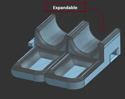 Modular Expandable Brush Holder